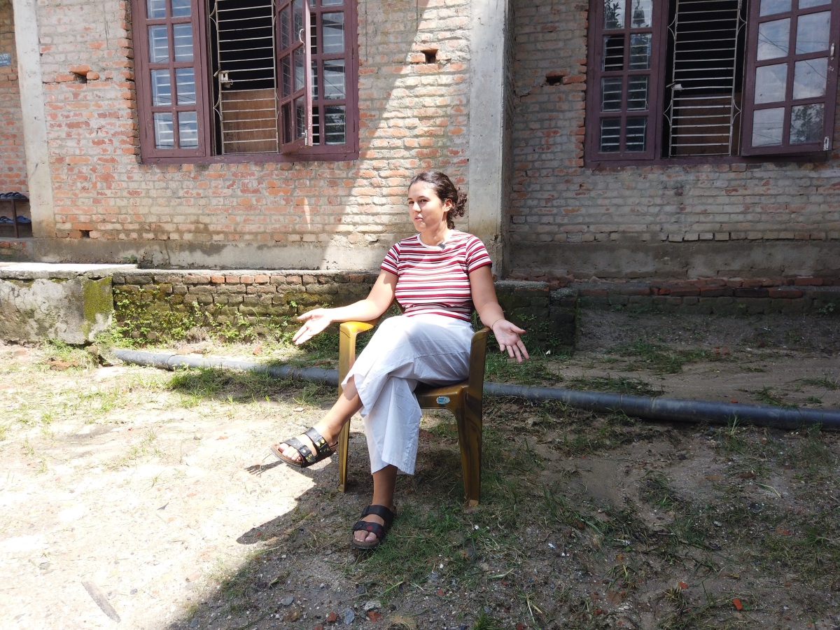 1st Nepal Video for volunteer society Nepal , Volunteer Profile Virginia Melodia